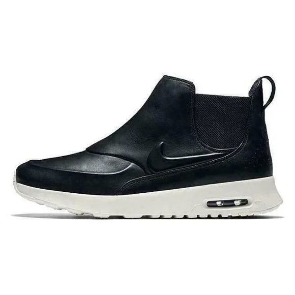 Nike Air Max Thea Mid Boot Black White 859550 001 Women's Sizes 5-10 - Picture 1 of 9